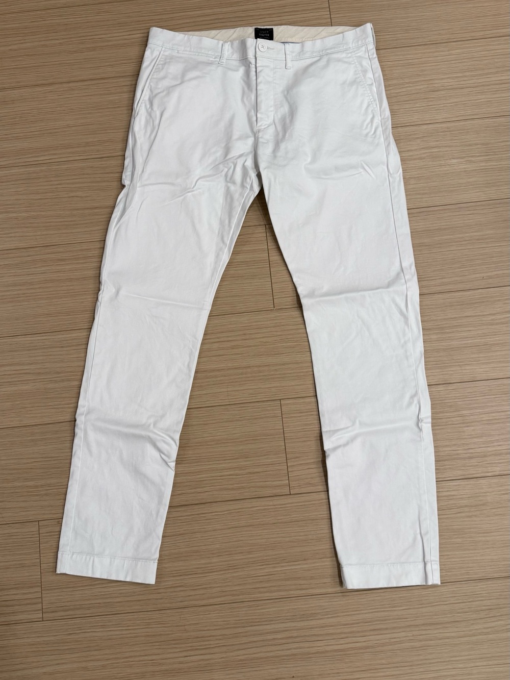 J. Crew Slim White Men's Chinos